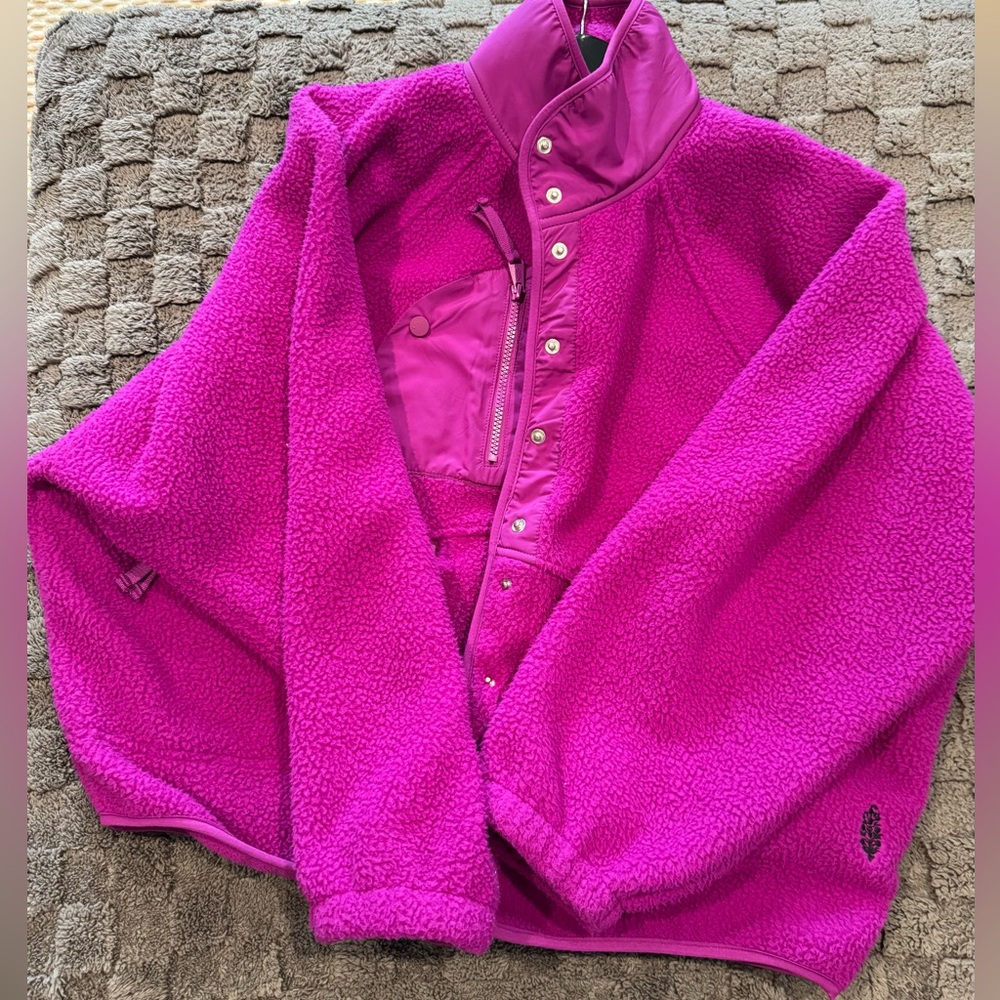 FP Movement-Hit The Slopes Fleece- L  Magenta